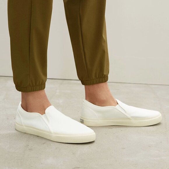 Everlane The Forever Slip On Sneakers White M 12.5 14 New Womens Athletic Shoe main image 4